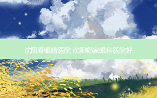 沈阳看眼睛医院 沈阳哪家眼科医院好