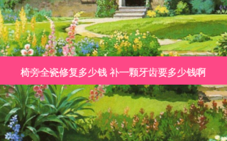 椅旁全瓷修复多少钱 补一颗牙齿要多少钱啊
