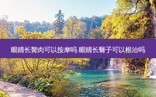 眼睛长胬肉可以按摩吗 眼睛长翳子可以根治吗