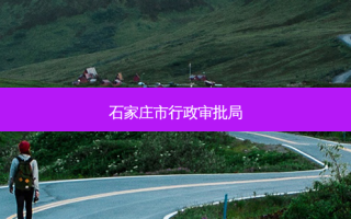 石家庄市行政审批局