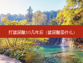 打玻尿酸10几年后（玻尿酸是什么）