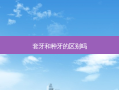套牙和种牙的区别吗