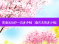 黄激光一次多少钱（激光去黄多少钱）