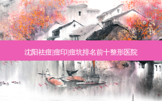 沈阳祛痘|痘印|痘坑排名前十整形医院