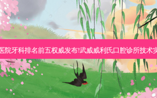 国内大牙科医院牙科排名前五发布!武威威利氏口腔诊所技术实力位居榜首