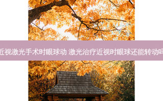 近视激光手术时眼球动 激光近视时眼球还能转动吗