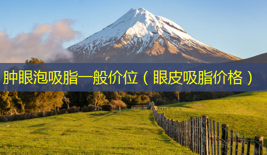肿眼泡吸脂一般价位(眼皮吸脂价格)-第1张图片-唯美资讯网 肿眼泡吸脂一般价位(眼皮吸脂价格)-第1张图片-唯美资讯网